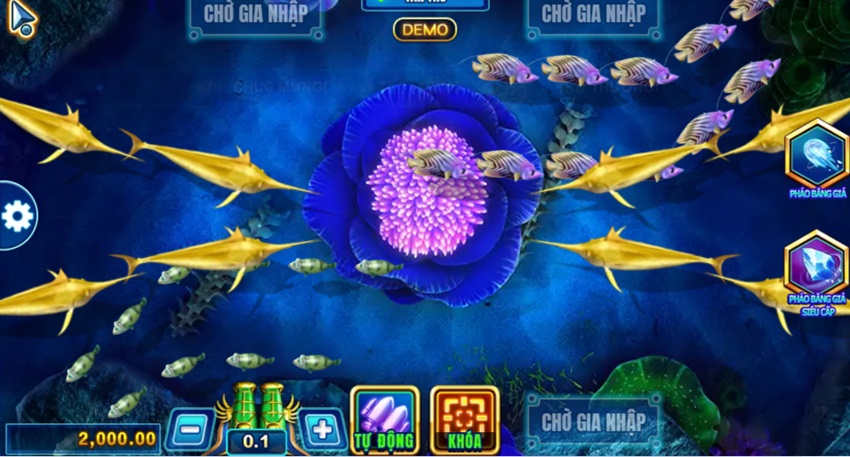 Tinh nang game Dragon Fishing Letou