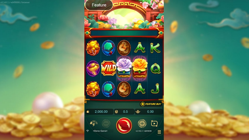 Cach tham gia game Blossom of Wealth Letou