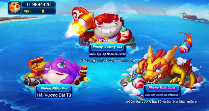 Quy định chơi game Bombing Fishing Letou Luat choi game Bombing Fishing Letou